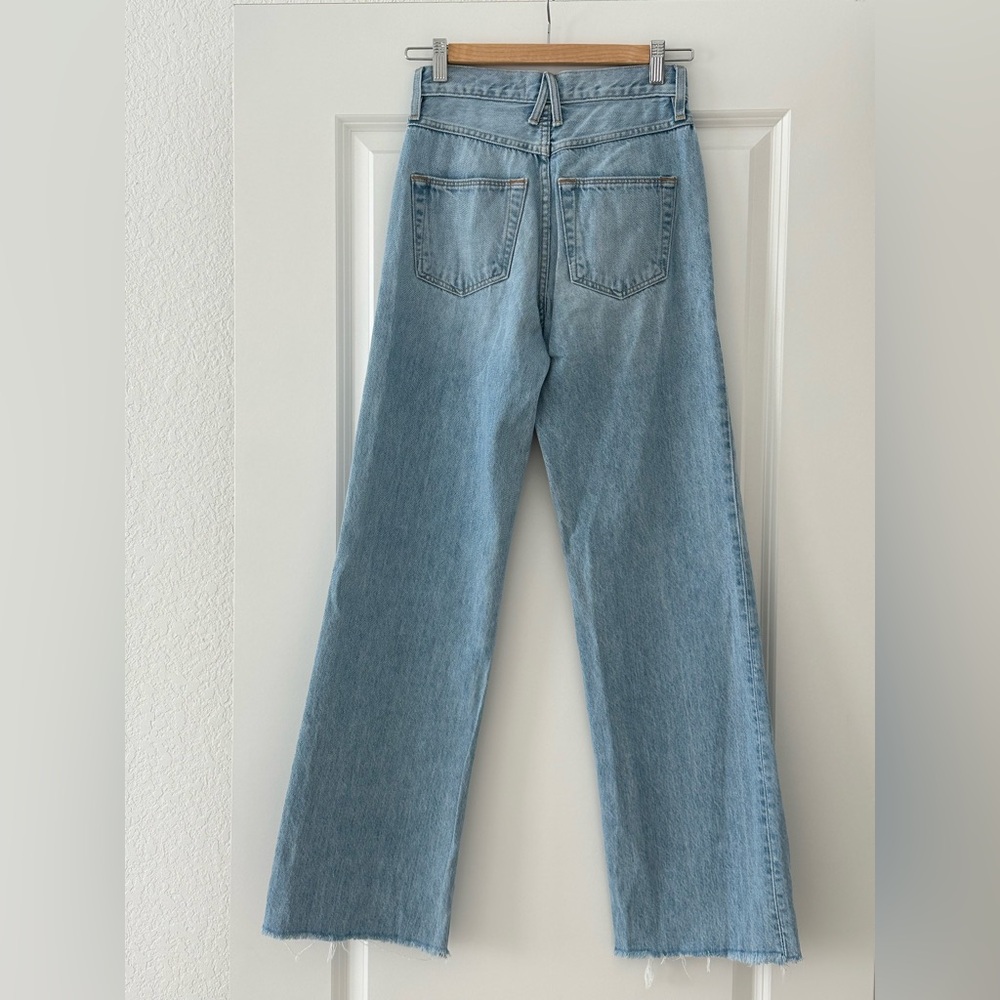 SLVRLAKE Light Blue Wide Leg Jeans - Picture 3 of 8